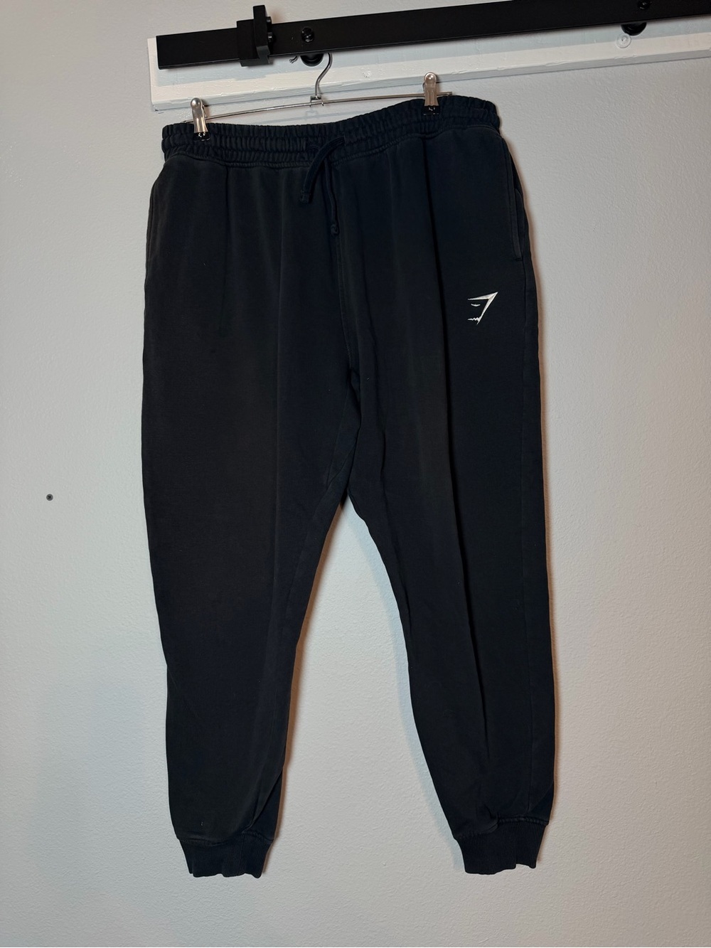 Gymshark Men's Jogger Sweatpants Size XL Black Athletic
